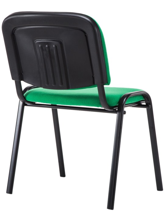 Chaise visiteur Ken V2 en tissu, vert