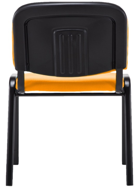 Chaise visiteur Ken V2 en tissu, orange