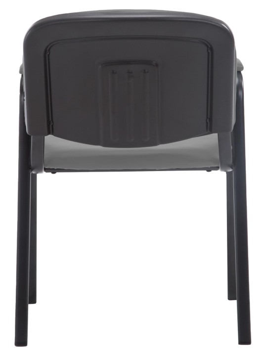 Chaise visiteur Ken PRO cuir artificiel, gris Chaise visiteur Ken PRO cuir artificiel, gris