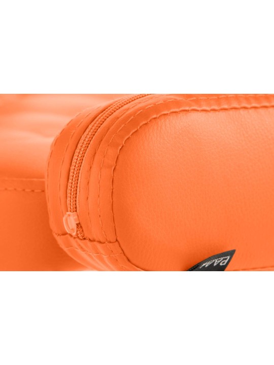 Tabouret de travail Dublin simili cuir, orange Tabouret de travail Dublin simili cuir, orange