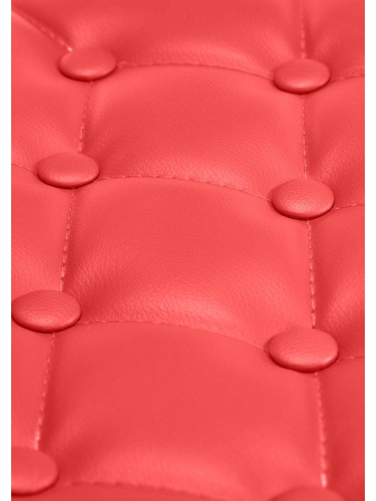 Tabouret de travail Dublin simili cuir, rouge Tabouret de travail Dublin simili cuir, rouge