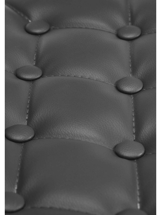 Tabouret de travail Dublin simili cuir, noir Tabouret de travail Dublin simili cuir, noir