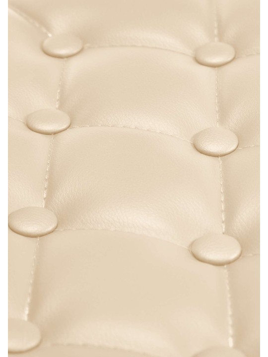 Tabouret de travail Dublin simili cuir, crème Tabouret de travail Dublin simili cuir, crème