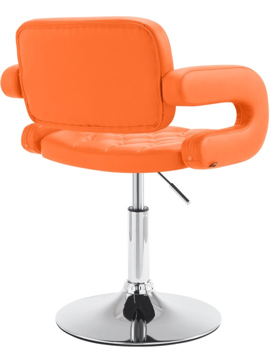 Chaise longue Dublin simili cuir, orange Chaise longue Dublin simili cuir, orange