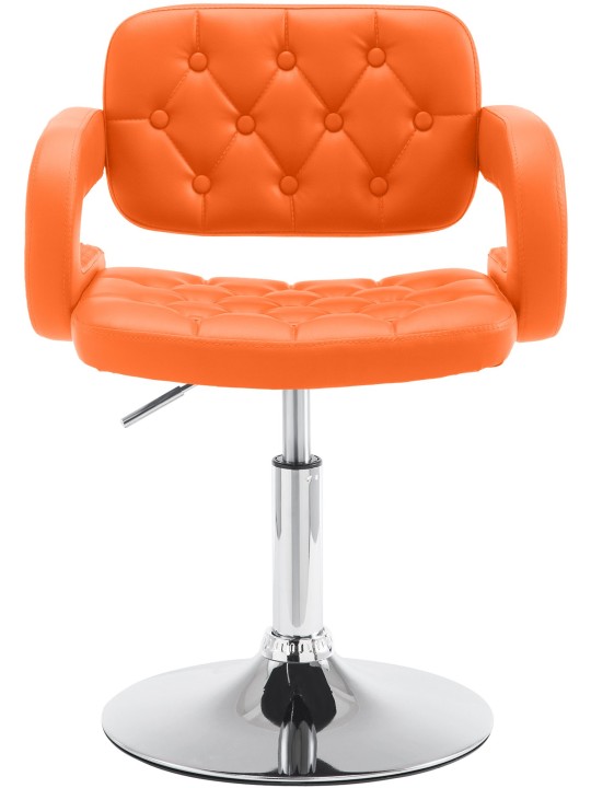 Chaise longue Dublin simili cuir, orange Chaise longue Dublin simili cuir, orange