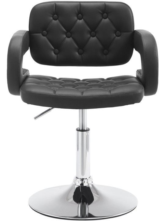 Chaise longue Dublin simili cuir, noir Chaise longue Dublin simili cuir, noir