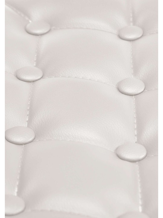 Chaise longue Dublin simili cuir, blanc Chaise longue Dublin simili cuir, blanc