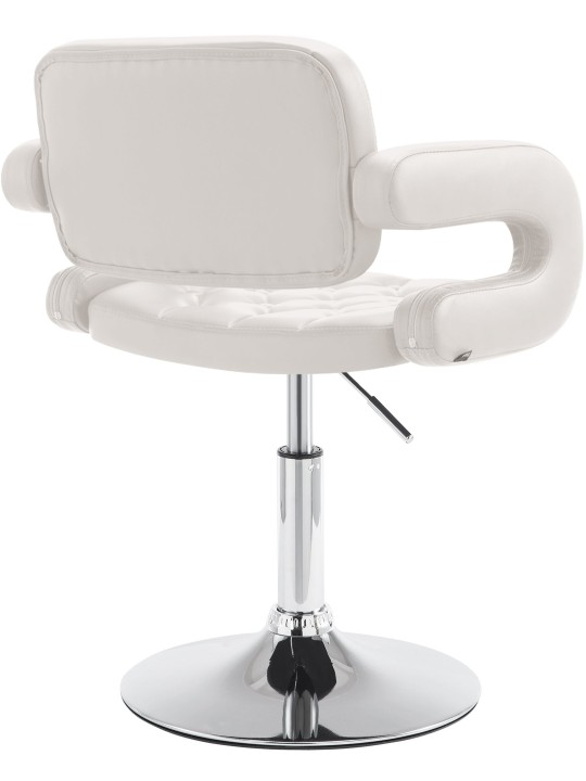 Chaise longue Dublin simili cuir, blanc Chaise longue Dublin simili cuir, blanc