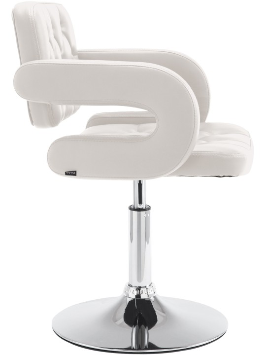 Chaise longue Dublin simili cuir, blanc Chaise longue Dublin simili cuir, blanc