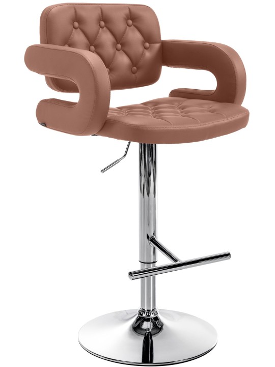 Tabouret de bar Dublin C, cognac