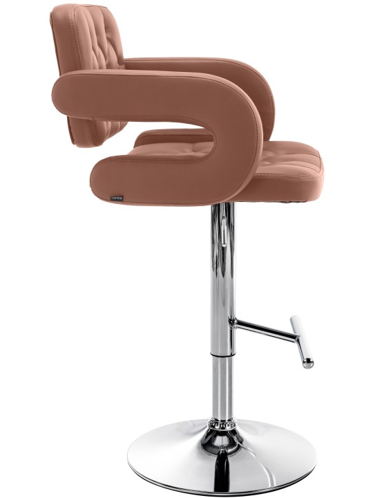 Tabouret de bar Dublin C, cognac