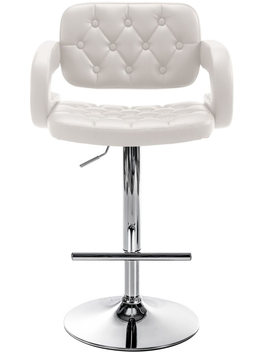 Tabouret de bar Dublin C, blanc