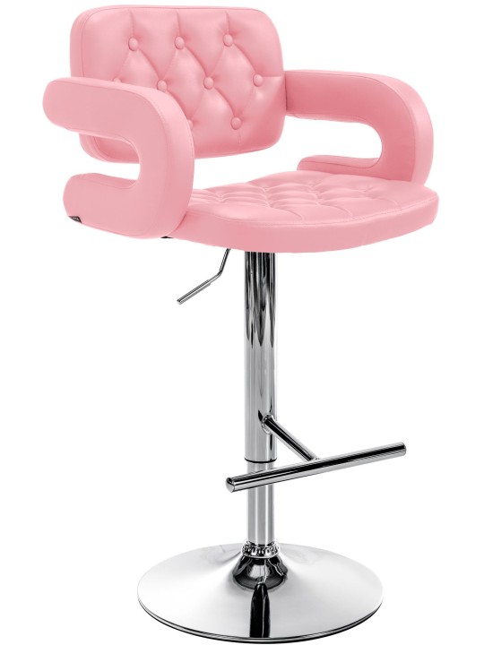 Tabouret de bar Dublin C, rose