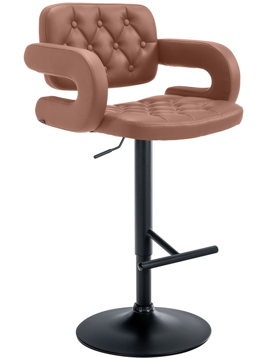 Tabouret de bar Dublin, cognac