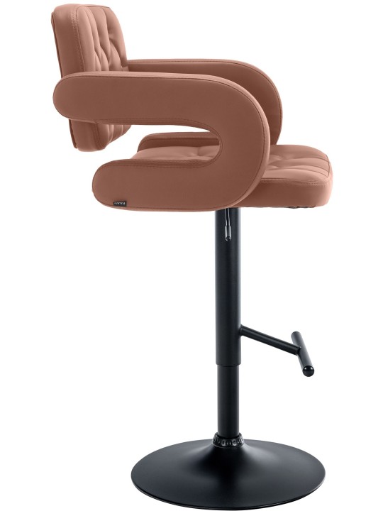 Tabouret de bar Dublin, cognac