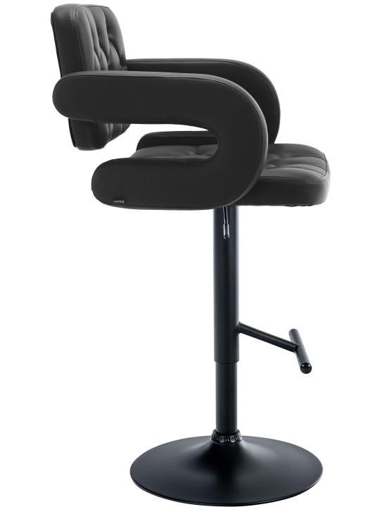 Tabouret de bar Dublin, noir