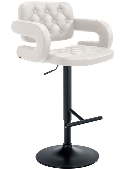 Tabouret de bar Dublin, blanc