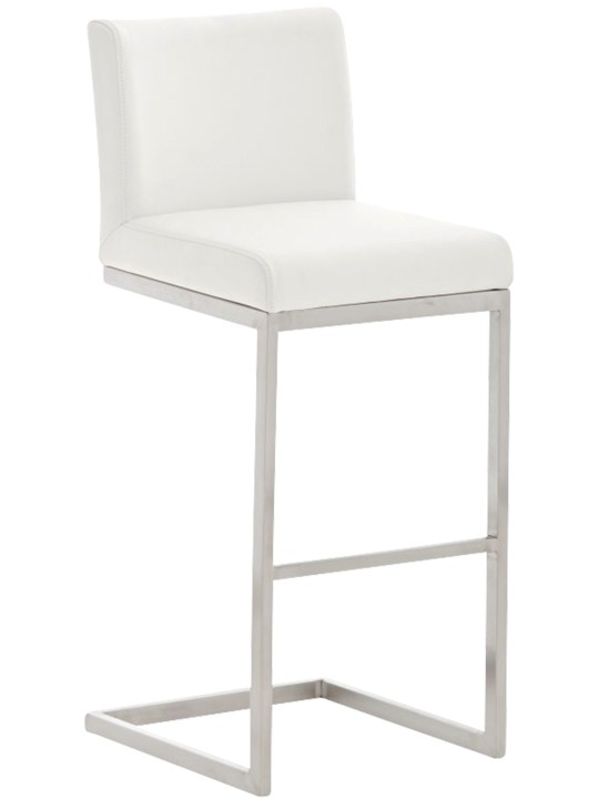 Tabouret de bar Paros, blanc