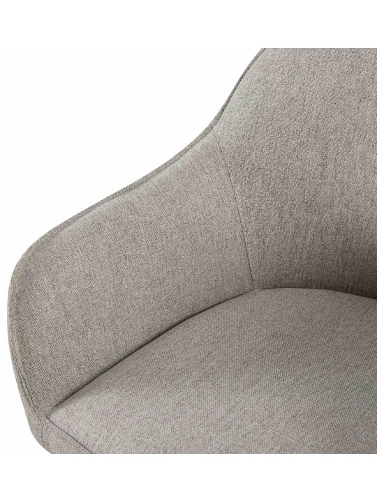 Lot de 2 chaises de salle à manger Boise tissu, gris Lot de 2 chaises de salle à manger Boise tissu, gris