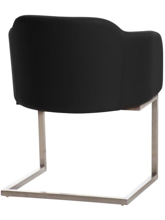 Chaise visiteur Magnus, noir