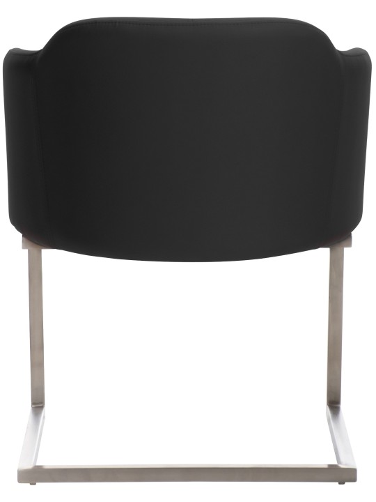 Chaise visiteur Magnus, noir