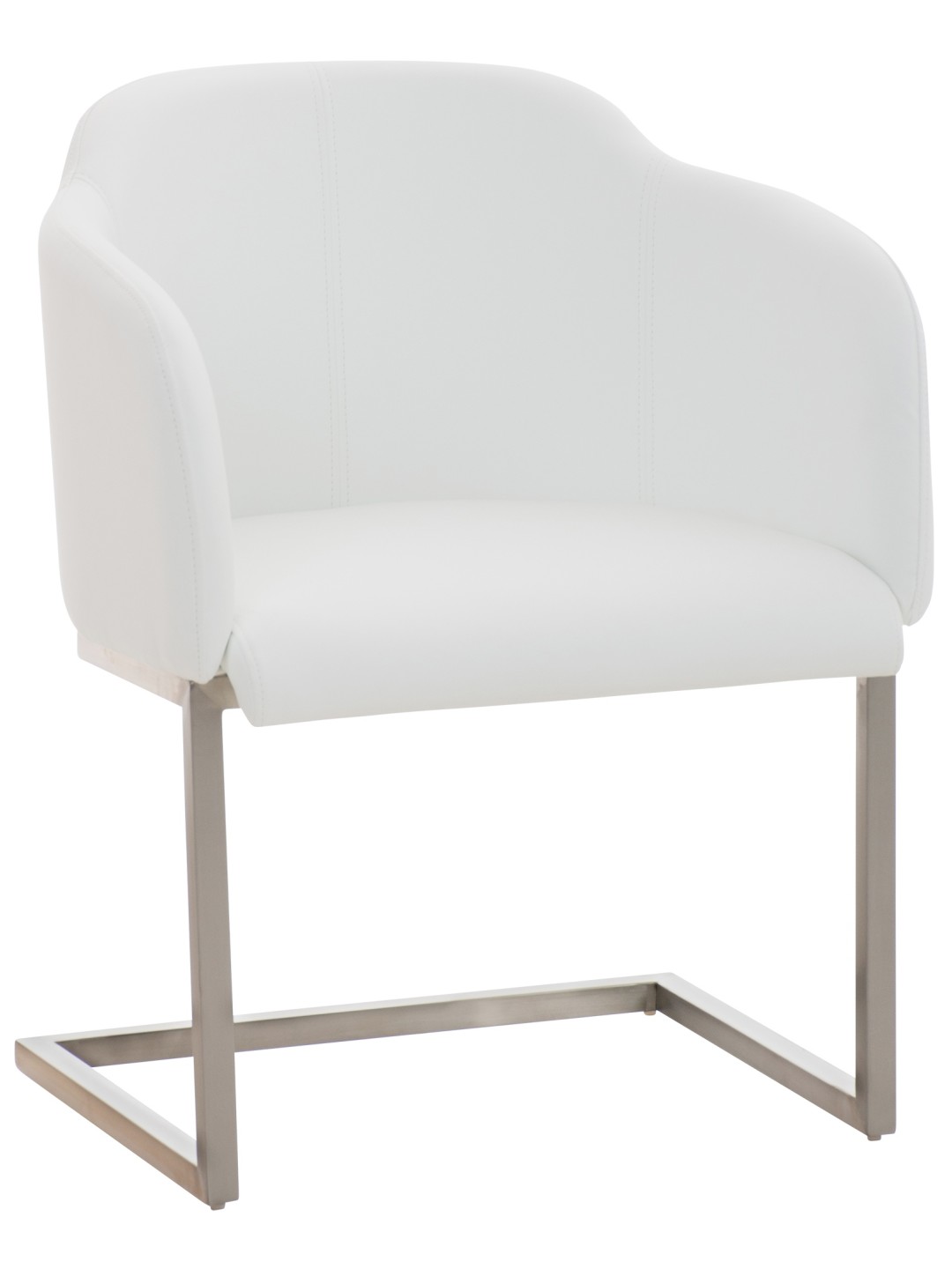 Chaise visiteur Magnus, blanc