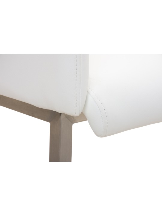 Chaise visiteur Magnus, blanc Chaise visiteur Magnus, blanc