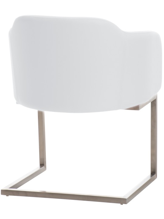 Chaise visiteur Magnus, blanc Chaise visiteur Magnus, blanc