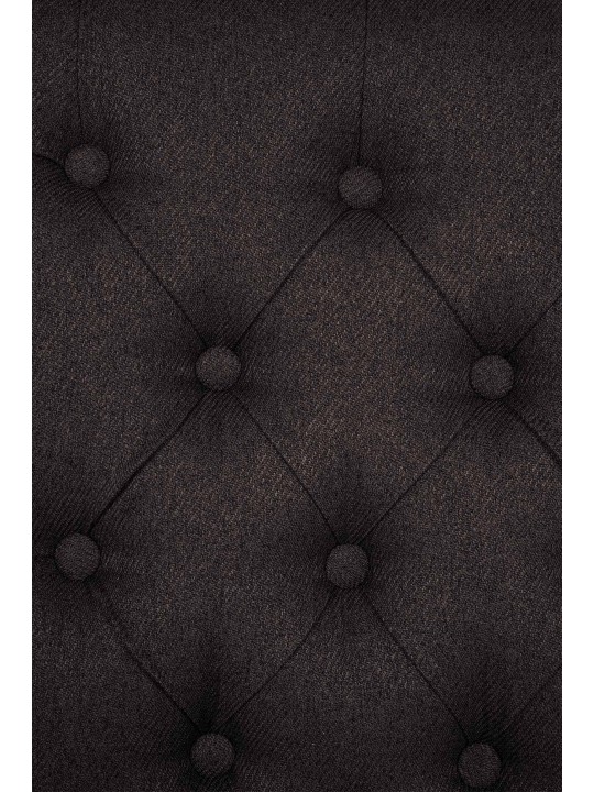 Chaise de salle à manger Lisburn tissu, noir Chaise de salle à manger Lisburn tissu, noir