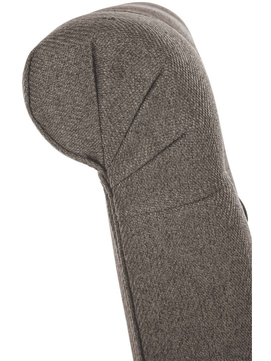 Chaise de salle à manger Lisburn tissu, taupe Chaise de salle à manger Lisburn tissu, taupe