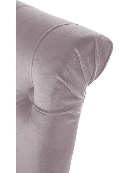 Chaise de salle à manger Lisburn velours, gris Chaise de salle à manger Lisburn velours, gris