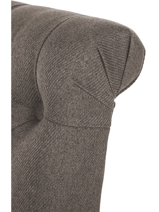 Lot de 2 chaises de salle à manger Lisburn en tissu, taupe