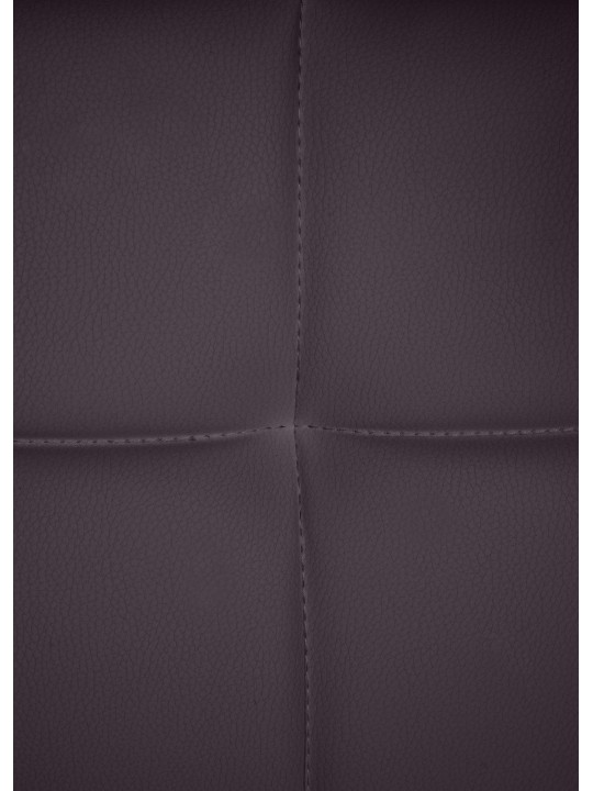 Chaise visiteur Canada B simili cuir, brun