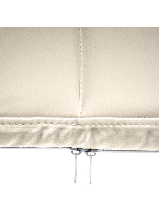 Chaise visiteur Canada B simili cuir, crème Chaise visiteur Canada B simili cuir, crème