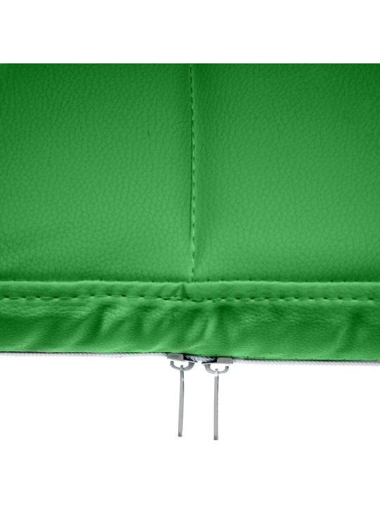 Chaise visiteur Canada B simili cuir, vert