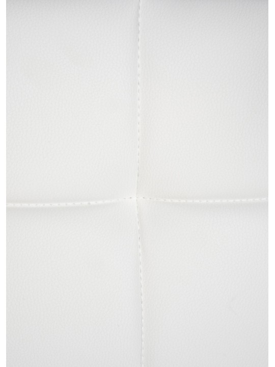 Chaise visiteur Canada B simili cuir, blanc