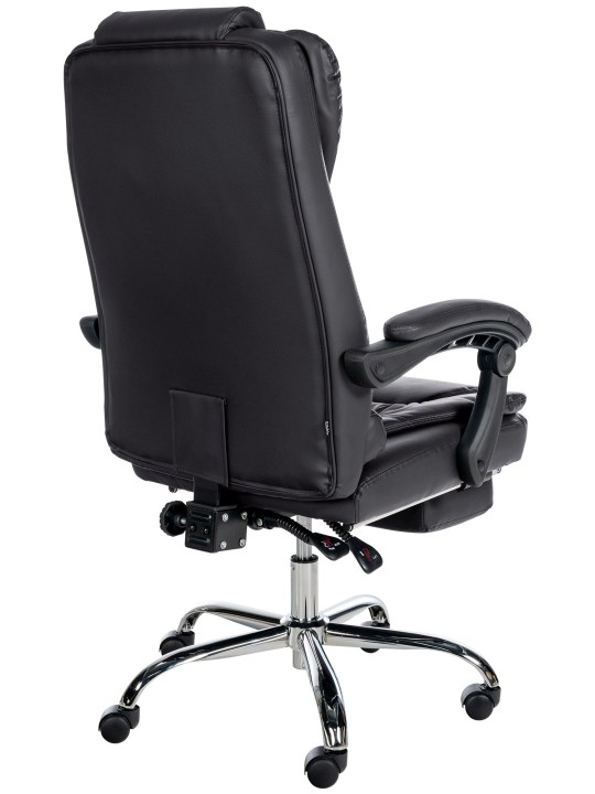 Chaise de bureau Oxygen simili cuir, noir Chaise de bureau Oxygen simili cuir, noir