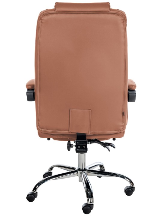 Chaise de bureau Oxygen simili cuir, brun clair Chaise de bureau Oxygen simili cuir, brun clair