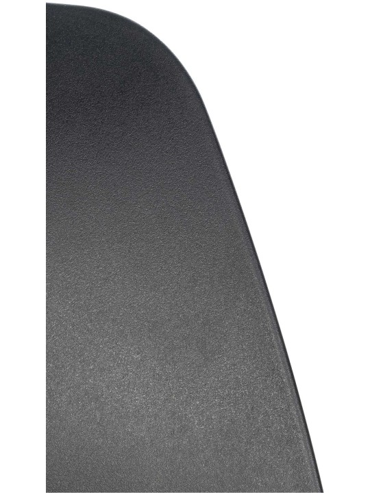 Tabouret de bar Gilbert plastique, noir