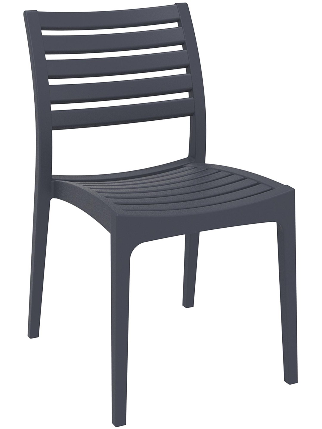 Chaise Ares, gris foncé