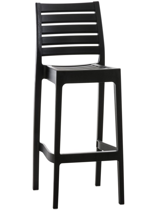Tabouret de bar Ares, noir