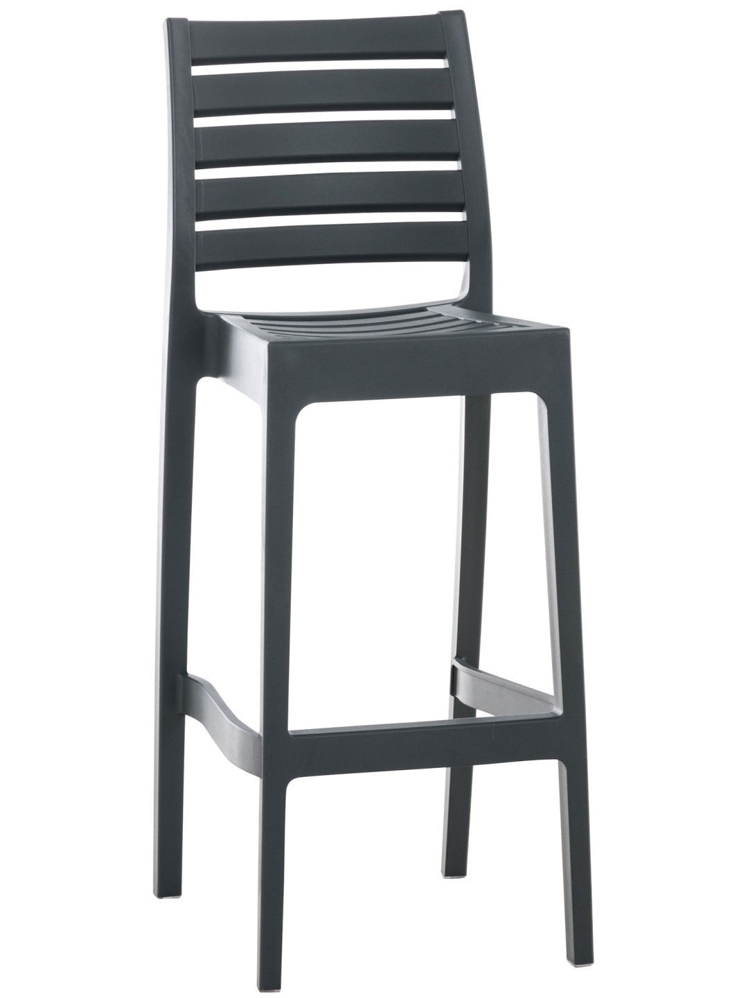 Tabouret de bar Ares, gris foncé