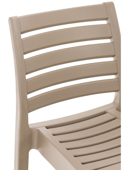 Tabouret de bar Ares, taupe