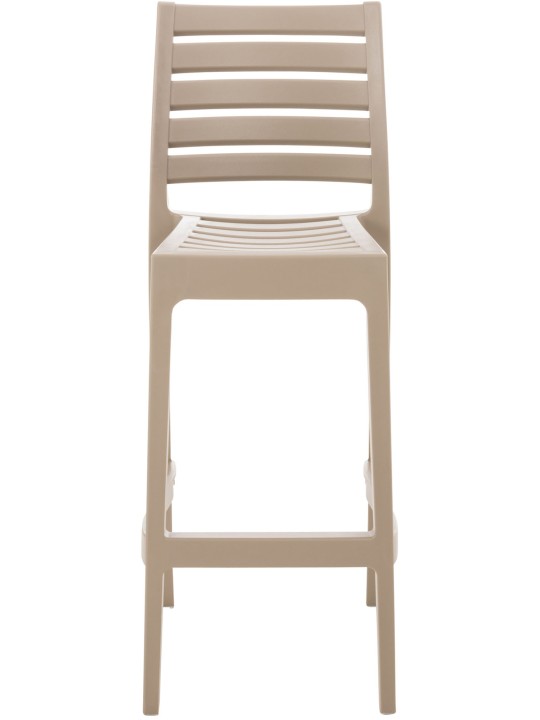 Tabouret de bar Ares, taupe