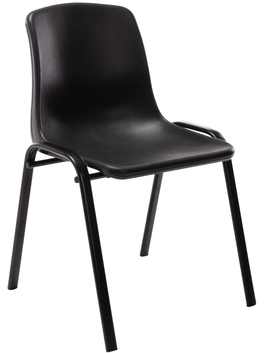 Chaise empilable Nowra plastique, noir