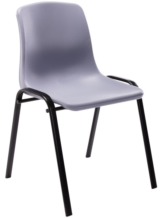 Chaise empilable Nowra plastique, gris