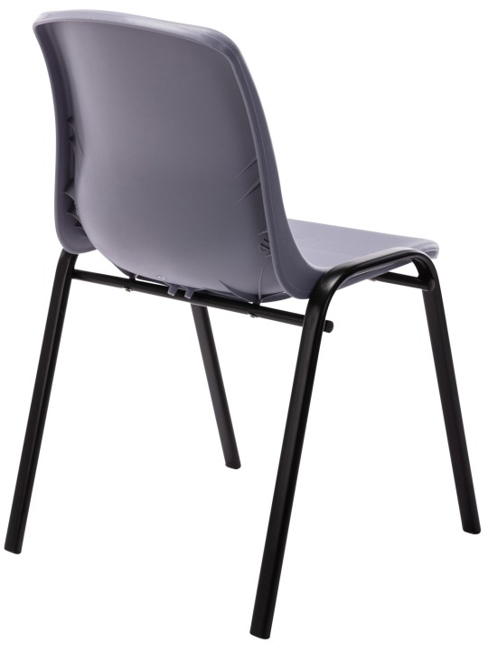 Chaise empilable Nowra plastique, gris
