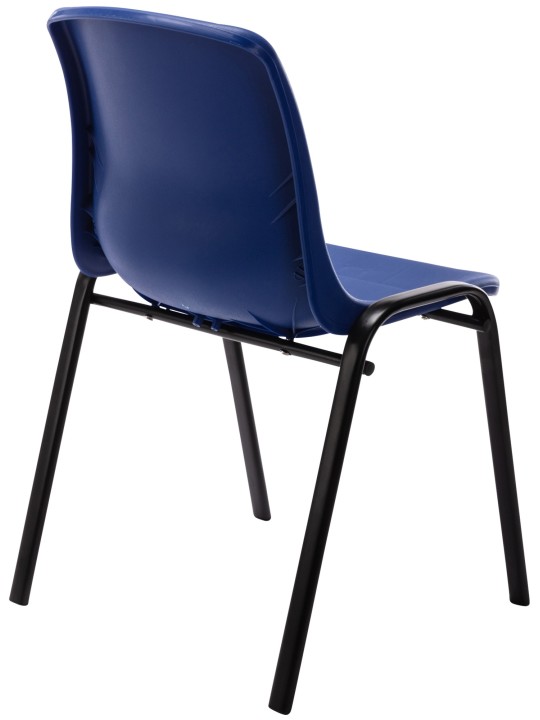 Chaise empilable Nowra plastique, bleu
