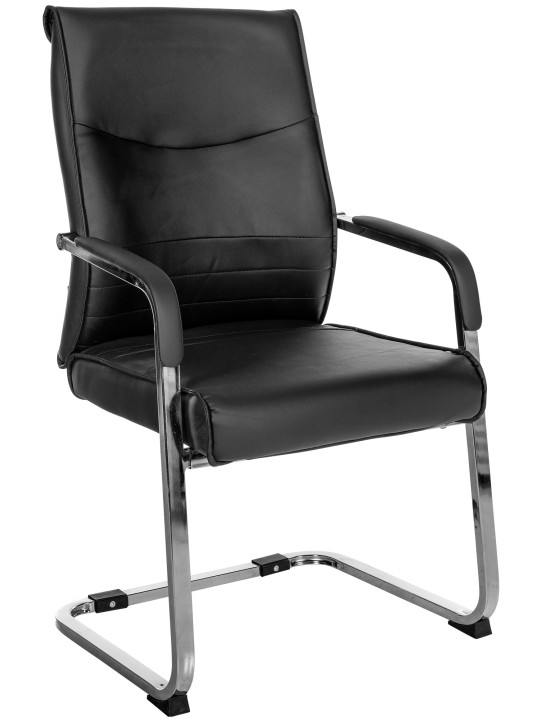 Chaise visiteur Hobart, noir