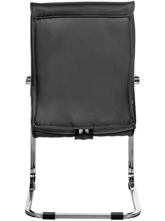 Lot de 2 chaises visiteurs Hobart, noir